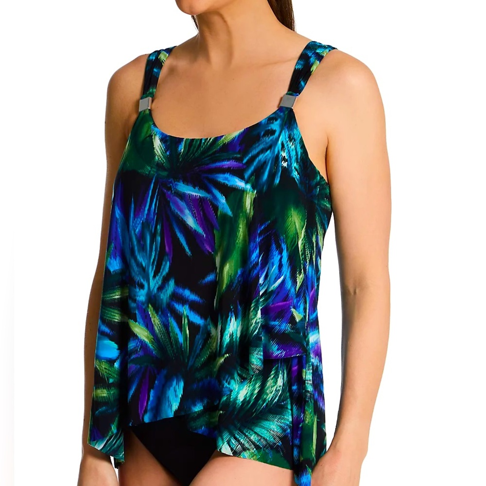 NWT Miraclesuit Useppa Dazzle Tankini Size 8